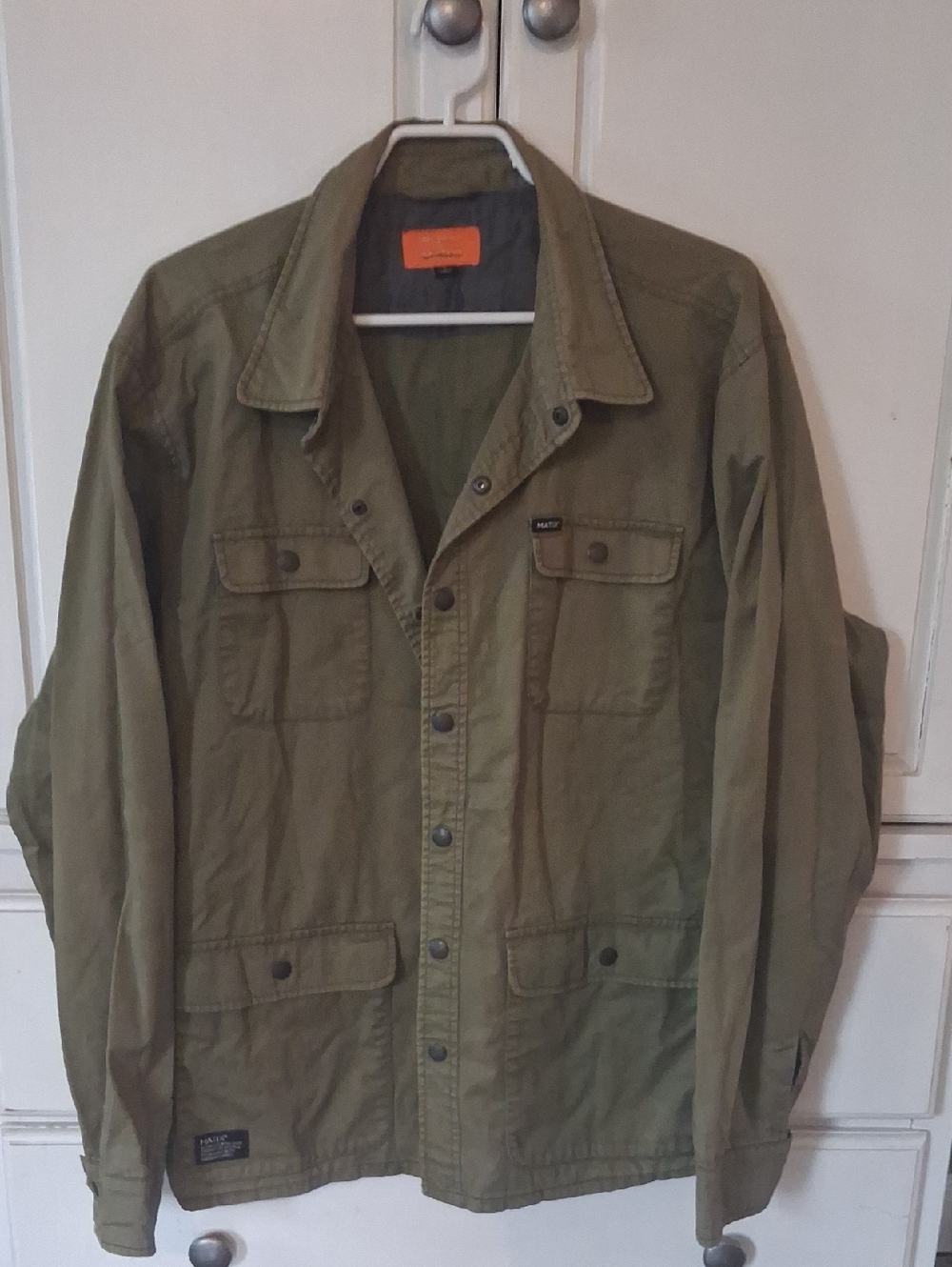 Matix Marc Johnson Olive Green Military Field Jacket